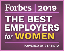 Forbes Best Employers for Women 2019