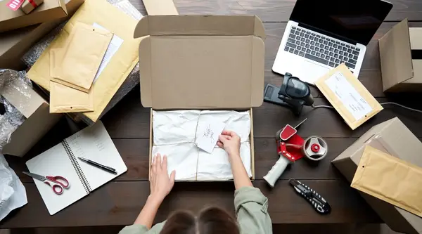 packaging a gift