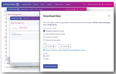 data retention interface